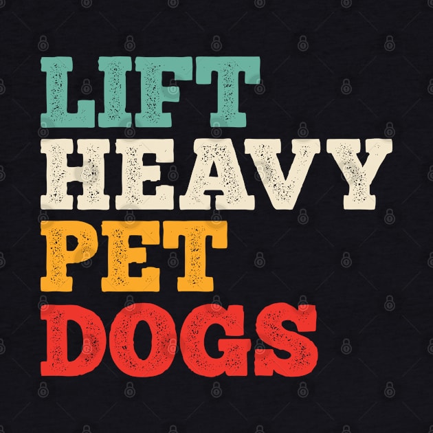 Vintage Lift Heavy Pet Dogs by BramCrye